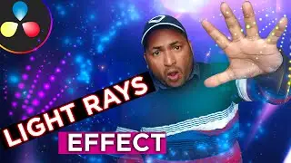 LIGHT RAYS EFFECTS in DaVinci Resolve 18.6