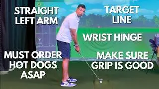 Smooth Practice Swing But Tight Full Swing?