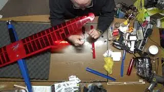 Part15 Building the Sunbird V2 powered Glider    Cover Aileron and Complete Model