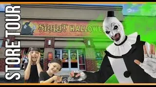 Spirit Halloween 2024 Store Tour with Art The Clown on display in Willingboro New Jersey