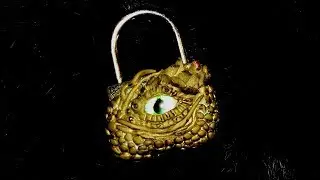 Глаз дракона из полимерной глины Polymer Clay Dragon Eye