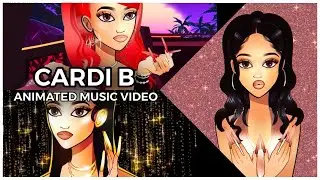 ANIMATION Cardi B Rumors NEW SONG animated snippet