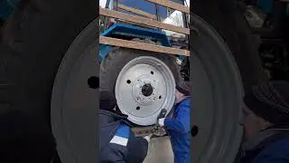 Разрыв покрышки МТЗ-82?
