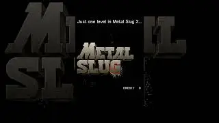 Metal Slug Animation is GOATED #shorts #videogames #animation