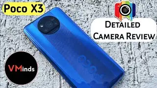 Poco X3 Detailed CAMERA 📸 Review in Hindi | VMinds