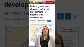 Federal government chooses final area in Gulf of Maine for offshore wind development