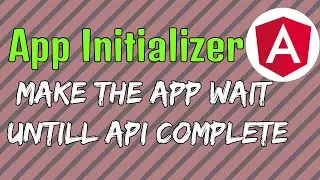 App Initializer-Wait Applicaiton load - Angular
