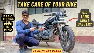 Take Care Of Your Bike Like This Follow Basic Things Ye Seekhlo Bahut Kaam Aega Harley Davidson X440