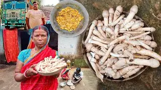 Desi Musrum Dehati Style cooking Jharkhandi Foot 
