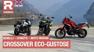 Crossover comparison - Benelli TRK 702X, CFMoto 700MT, Moto Morini X-Cape which one is the best