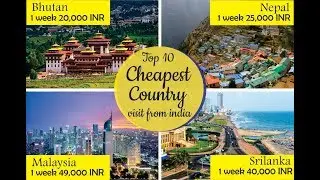 Top 10 cheapest countries to travel from India in 2019  - Budget travel without VISA