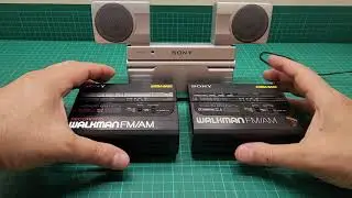 Sony WM-BF67 | WM-BF64 Walkman radio cassette corder | player review | inside comparison