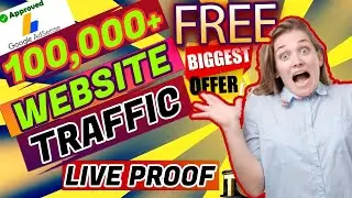 TOP 5 FREE WEBSITE TRAFFIC GENERATOR 2022 | 100,000 Free Website Traffic | Organic | Adsense