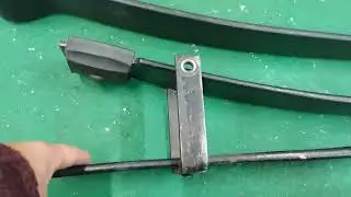 Комплект листов с антифрикционными пластинами 12 мм для усиления рессор газель Некст нового образца