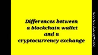 Wallet VS Exchange