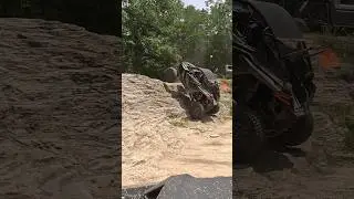 Indiana Jones in his Pro R & Jeremy in his Pro Xp playing in the quarry at Badlands Off Road Park