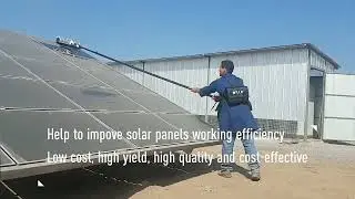 Solar panel wash cleaning equipment for solar power station