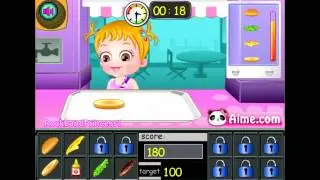 Wooow  Baby Hazel Games   Baby Hazel Hamburger Shop Game   Cooking Games  HD Version  Cool