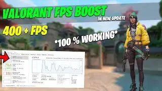 🔧 VALORANT: THE BEST SETTINGS TO BOOST FPS AND FIX FPS DROPS / STUTTER 🔥 | Low-End PC ✔️