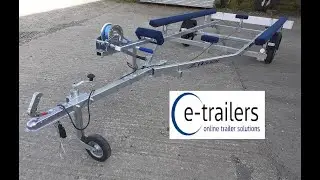 Extreme EXT 500kg bunked trailer especially for Inflatable Boats