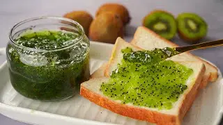 Kiwi Jam Recipe | 3 Ingredients Kiwi Jam | Homemade Jam Recipe | Yummy