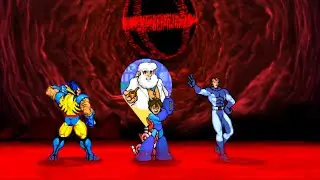 Marvel VS Capcom 2 - Wolverine/Megaman/Iceman - Expert Difficulty Playthrough