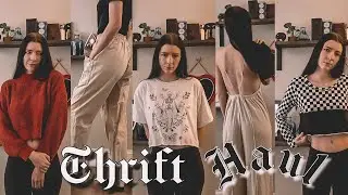 Collective Thrift Haul | try-on, alt, grunge style