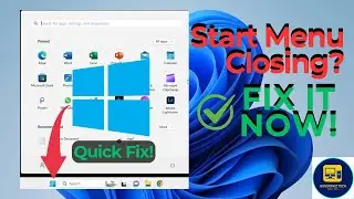 Start Menu Closing Issue in Windows 11/10? Here's How to Fix It!