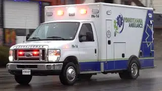 Pennsylvania Ambulance Penn 16 Responding 1/3/23