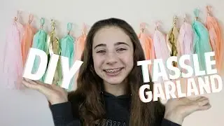 DIY tassle garland