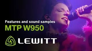 MTP W950 live microphone - Features and sound samples by LEWITT