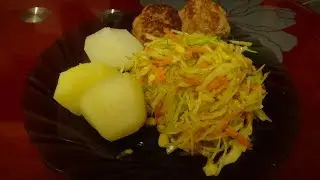 Такой ВИТАМИННЫЙ САЛАТ Отлично Подойдет к Картофелю и Котлетам