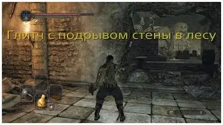Глитч с подрывом стены в Dark Souls 2 Sotfs