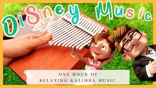 【1 HOUR】Disney Relaxing Kalimba Music Collection for Sleeping, Studying, Relaxing