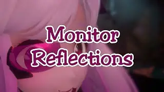 Reflect Monitor in VTuber Glasses and Outfit in VSeeFace