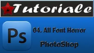 04. Creeaza un font complect de Halloween - Tutoriale PhotoShop