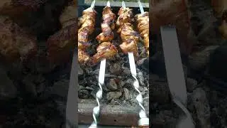 Деревенский завтрак #шашлык