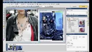 How To Edit Face Like Terminator Using PhotoImpact