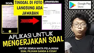 Aplikasi Untuk Menjawab Soal Semua Mata Pelajaran Dengan Cara Di Foto