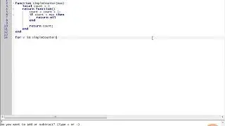 41- Creating an Iterator in Lua