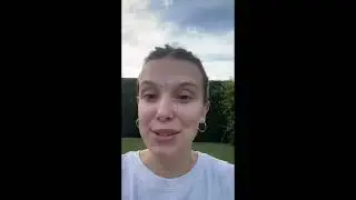 Millie Bobby Brown introducing florencebymillsfashion. A collection of the coziest clothes