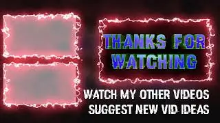 End Screen Outro - Plasma - Red - Tech, Tips, and Creativity