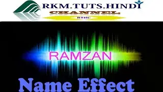 How To Make Text Effect With Photoshop CS2 / hindi/urdu