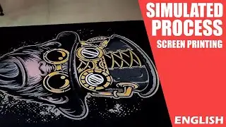 Screen Print Spot Color | 4 Color Simulated process (English)
