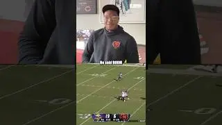 The hardest hit that DJ Moore has ever taken 🏈