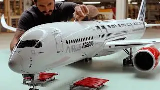 Man Builds Hyperrealistic RC Plane at Scale | Airbus A350 Replica by 