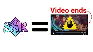 If I get an SSR character that I don't have, the video ends...