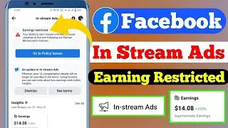 Facebook in stream earning monetize monthly $60 0#facebook