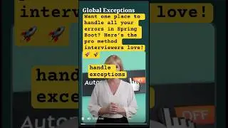 Spring Boot Interview: Global Exception Handling Explained 💡 | Java Must-Know 🚀