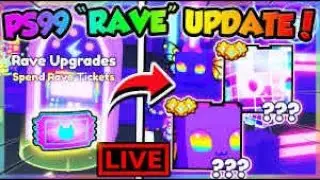 Pet sim 99 live Roblox 🔴🤩 goal:500 subs stream ends when I get a huge
